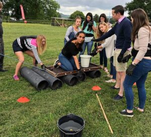 Team Building Raft Exeter Devon