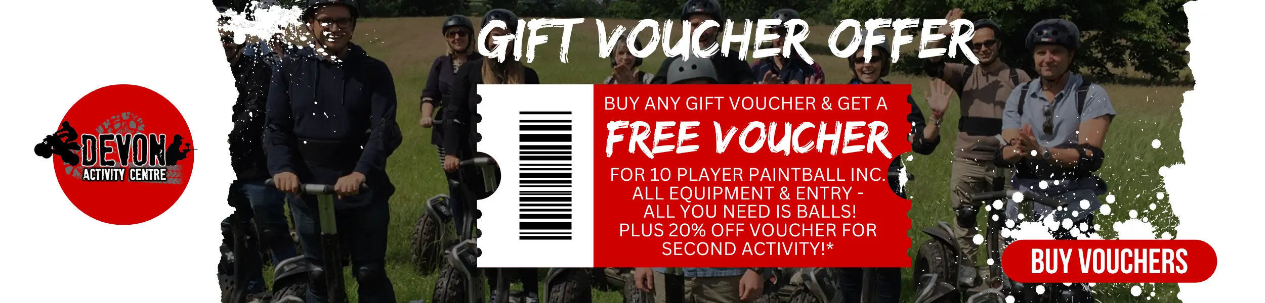 Segway Voucher Exeter Devon Holdon, Go Ape