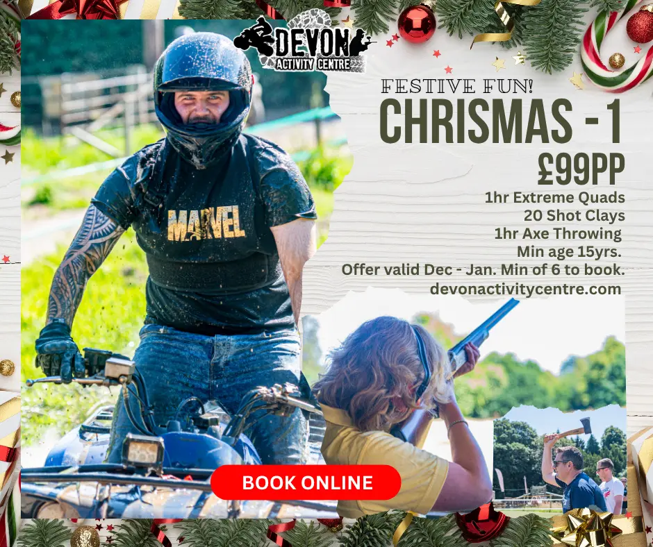 Christmas party packages exeter devon