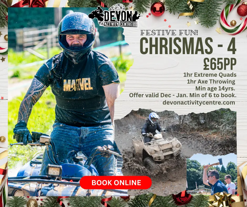 fun Christmas party activities devon exeter