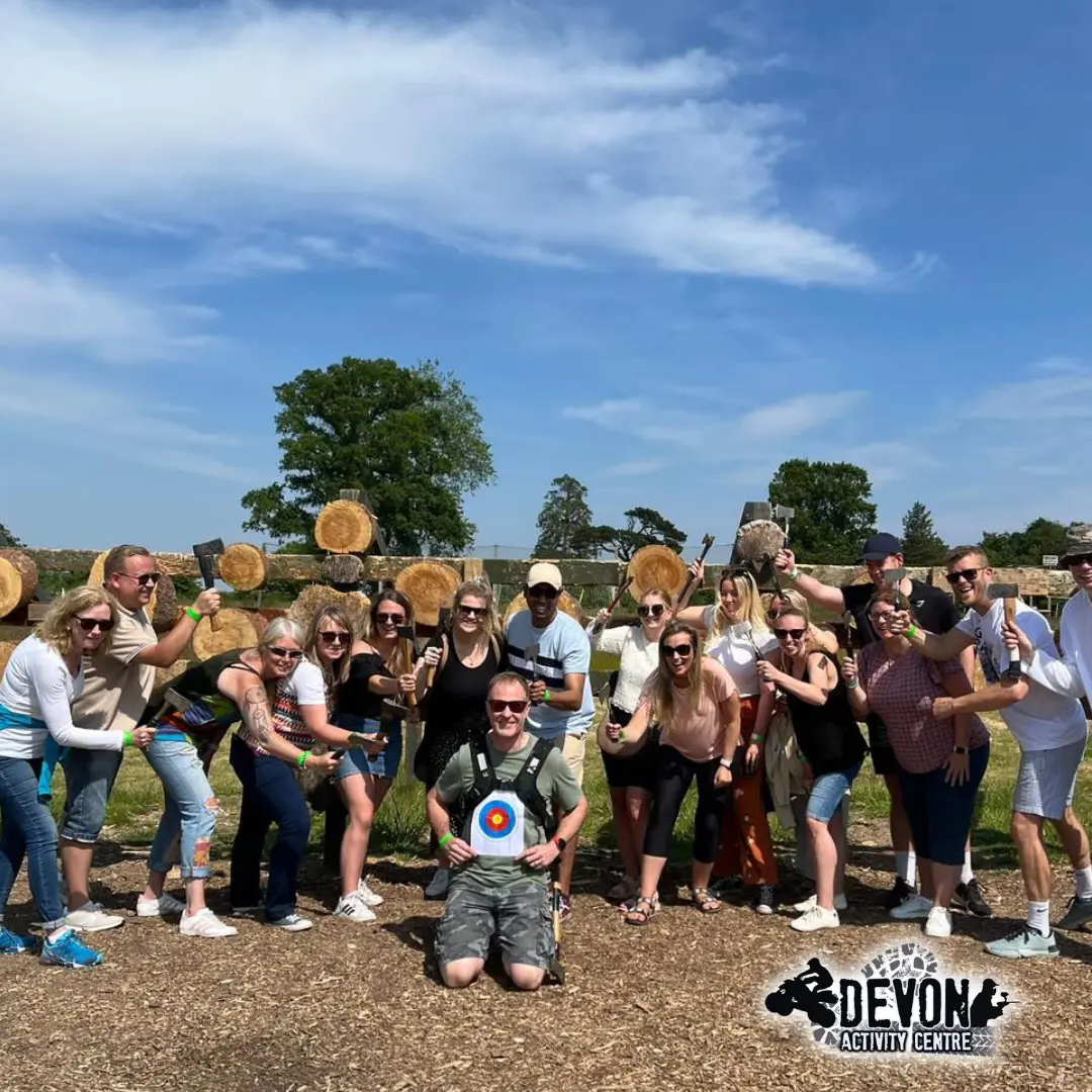 axe throwing team build