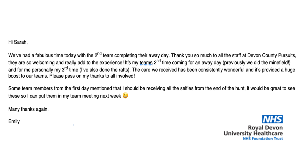 team away day review